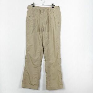 The North Face‎ Women’s Tan Convertible Roll-Up Hiking Cargo Pants Size 8
